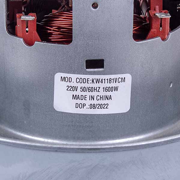 Vacuum Cleaner Motor KW41181VCM Koolwen 1600W D=134/84mm H=35/108mm