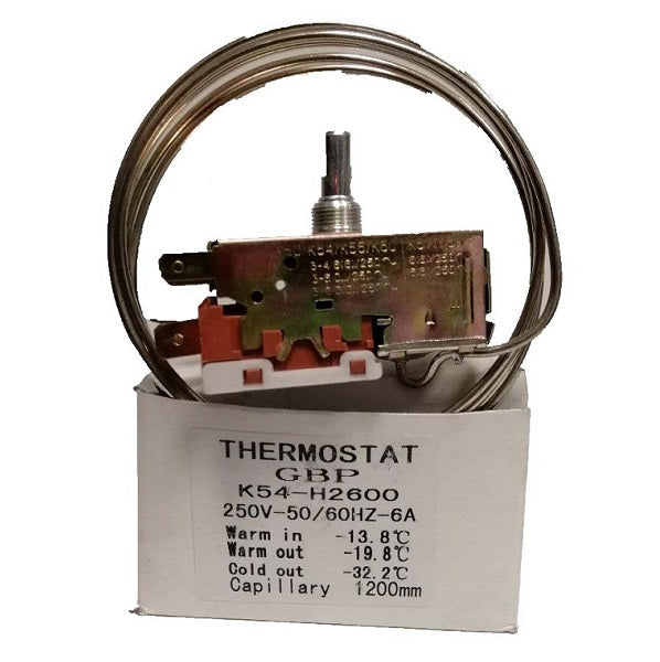 Capillary thermostat GBP K54-H2600 1200mm