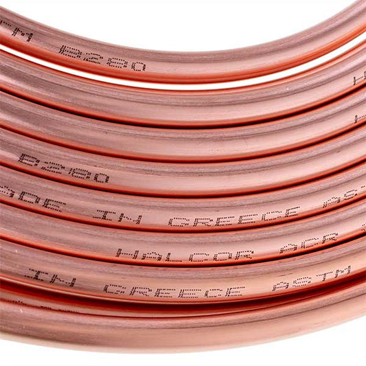 Copper pipe Halcor 3/8'' 10x0.81mm coil 15m (sales in multiples of 5 m)