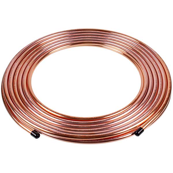 Copper pipe Halcor 1/2'' 12x0.81mm coil 15m (sales in multiples of 5m)