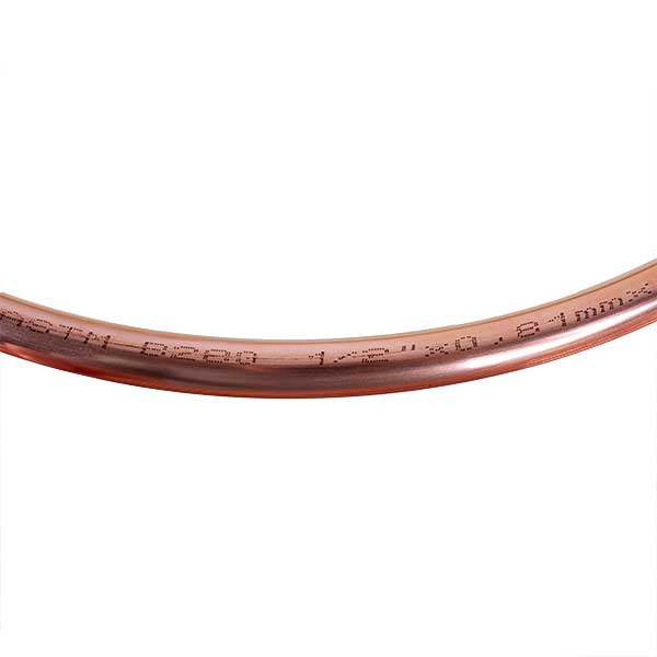 Copper pipe Halcor 1/2'' 12x0.81mm coil 15m (sales in multiples of 5m)