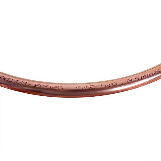 Copper pipe Halcor 1/2'' 12x0.81mm coil 15m (sales in multiples of 5m)