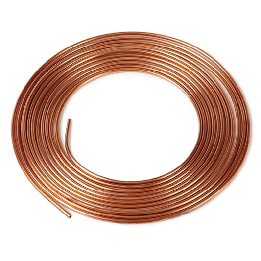 Copper Pipe Feinrohren 3/8" coil 30m (sales in multiples of 5m)