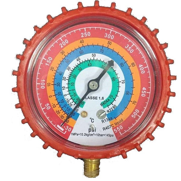 High Pressure Manometer CH-500 (R-134, R-407, R-22, R-404)