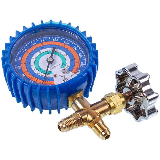 Manometric manifold 1-valve CT-466G (R-404 R-22 R-134 R-407)