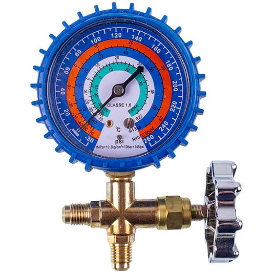 Manometric manifold 1-valve CT-466G (R-404 R-22 R-134 R-407)