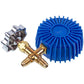 Manometric manifold 1-valve CT-466G (R-404 R-22 R-134 R-407)