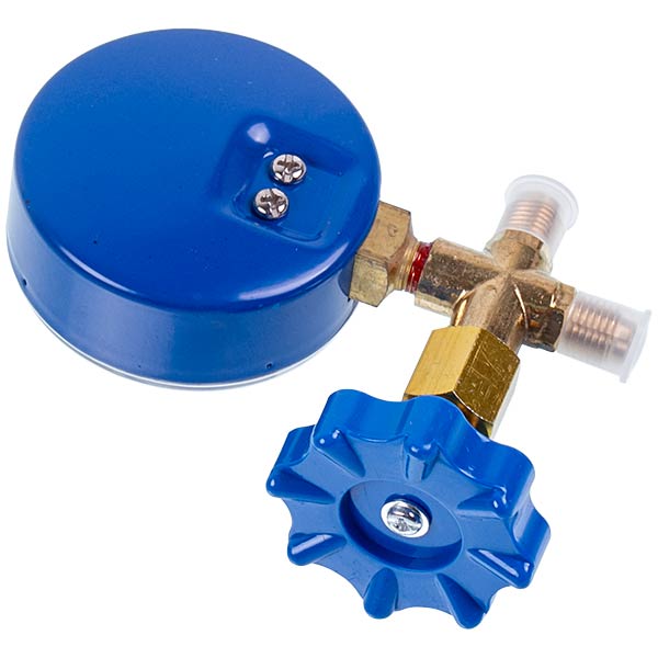 Manometric manifold 1-valve WJ-466GF (R-32 R-410 R-134 R-407)