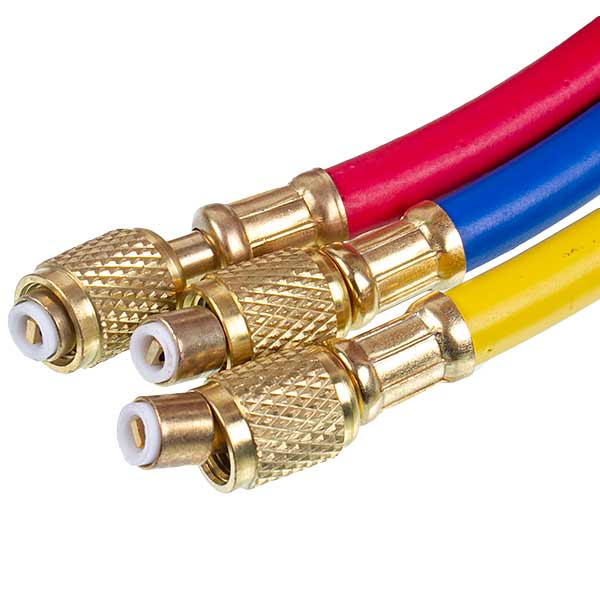 Manometric manifold 2-valves XM-R560G R-22 (R-12 R-502) + hoses 3pcs