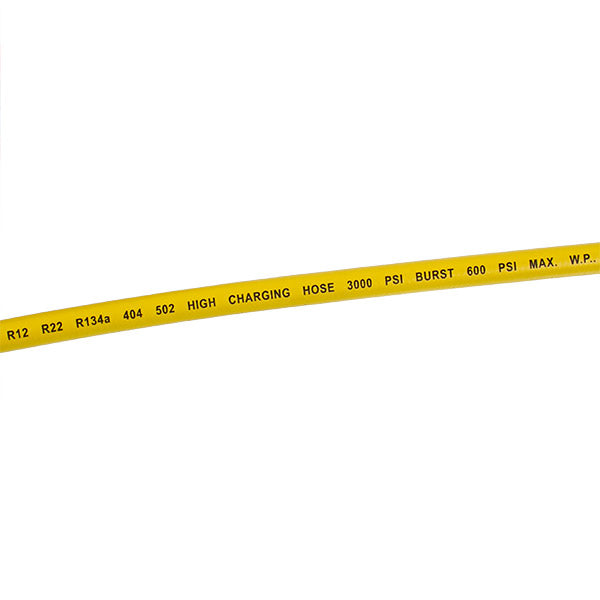 Set of filling hoses B372-S (3 pcs, 1800mm 1/4''-1/4'' SAE) for freon R-22 R-134 R-502