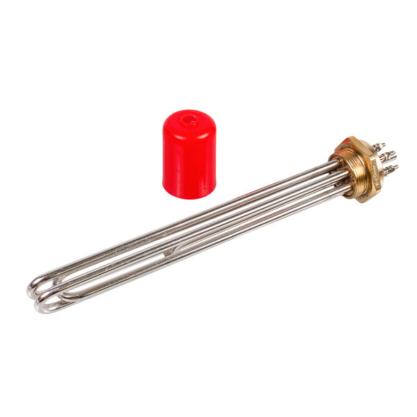 Electric Boiler Block of Heating Elements 6kW 220-380V L=250mm nut 1 1/2" SANAL