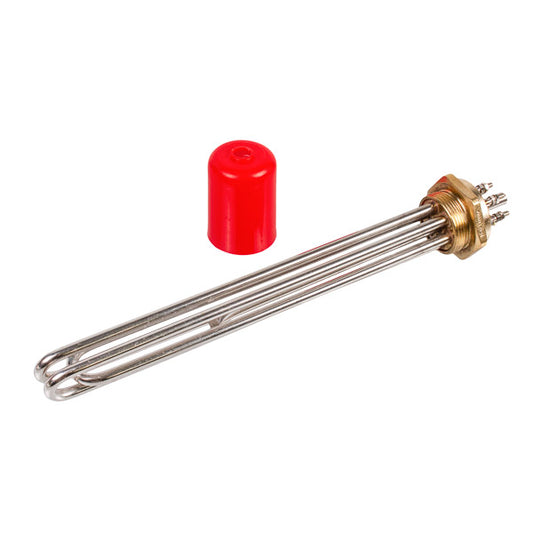 Electric Boiler Block of Heating Elements 6kW 220-380V L=250mm nut 1 1/2" SANAL