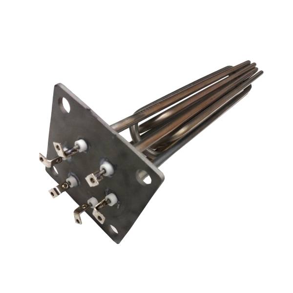 Electric Boiler Block of Heating Elements 9kW 220V L=325mm flange 100x100mm