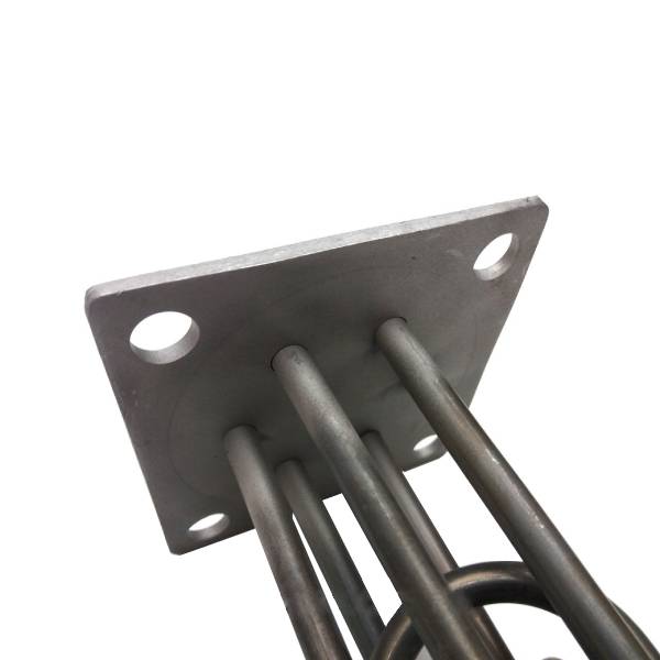 Electric Boiler Block of Heating Elements 9kW 220V L=325mm flange 100x100mm