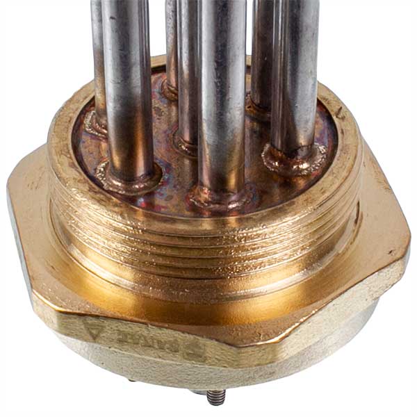 Electric Boiler Block of Heating Elements 9kW 220-380V L=395mm nut 2" SANAL