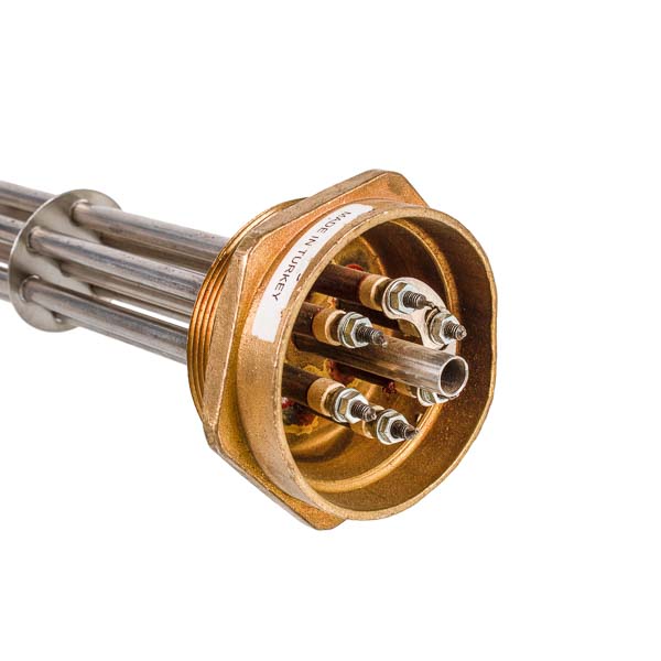 Electric Boiler Block of Heating Elements 7,5kW 220-380V L=310mm nut 2 1/2" Balcik