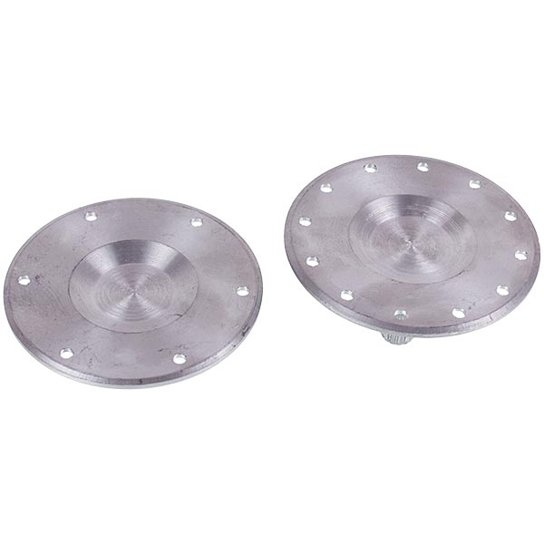 Drum Flange (Support) for Vertical Washing Machine Compatible with Electrolux (2 pcs, splines, under bearing 6203)