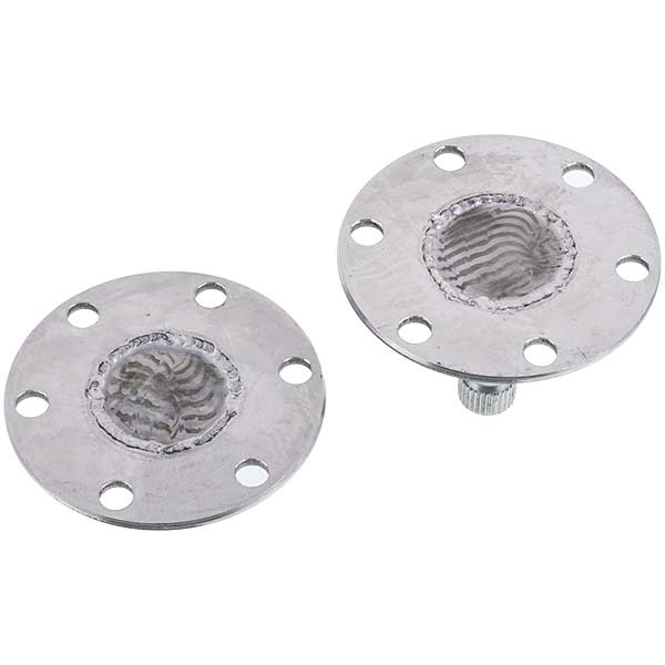 Drum Flange (support) for Washing Machine Compatible with Bosch 00480139 (2 pcs, stainless steel, under bearing 6204)