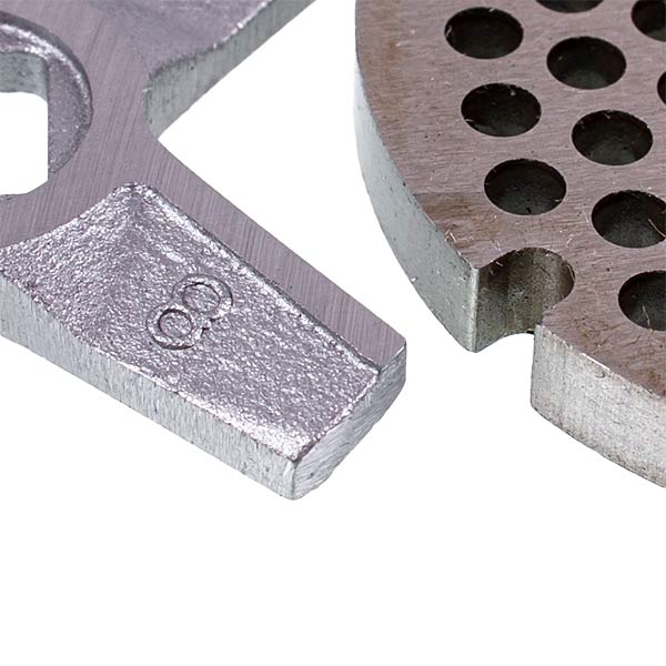 Zelmer Meat Grinder Set NR8 Knife (10003883) + Perforated Disc 4mm (10003880)