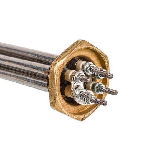 Electric Boiler Heating Elements Block 6kW 220-380V L=285mm nut 1 1/4"