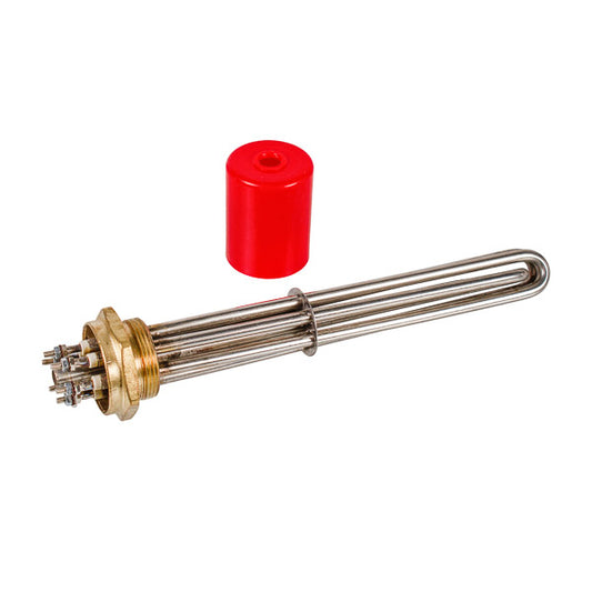 Electric Boiler Block of Heating Elements 4,5kW 220-380V L=290mm nut 1 1/2" Balcik