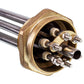 Electric Boiler Heating Elements Block 9kW 220-380V L=325mm nut 1 1/2" (48mm)