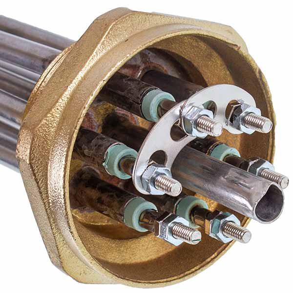 Electric Boiler Block of Heating Elements 3kW 220V L=275mm nut 2" TERMO-MIX