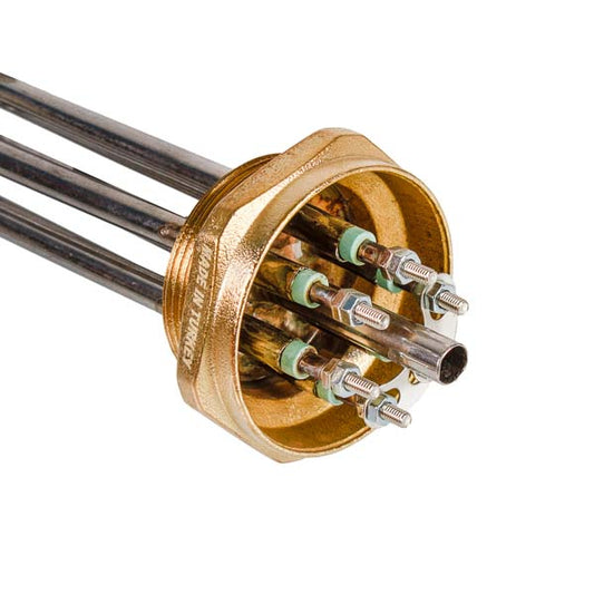 Electric Boiler Heating Elements Block 12kW 220V L=330mm nut 2" (clip) TERMO-MIX