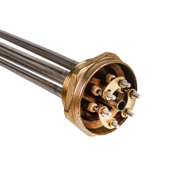 Electric Boiler Block of Heating Elements 9kW 220-380V L=375mm nut 2" Balcik