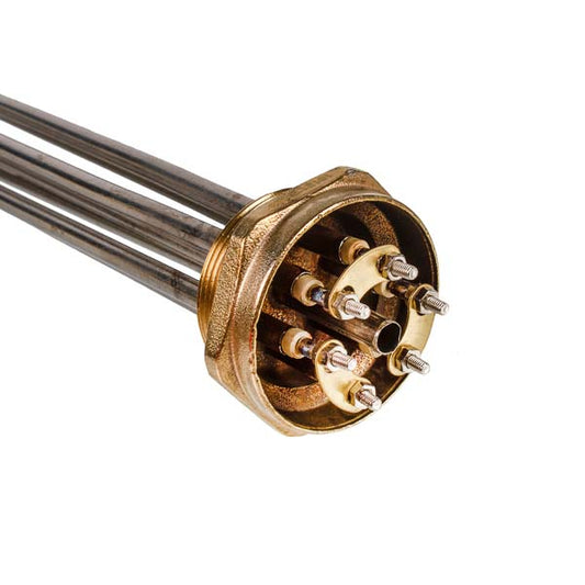 Electric Boiler Block of Heating Elements 9kW 220-380V L=375mm nut 2" Balcik