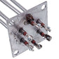 Electric Boiler Block of Heating Elements 15kW 220V L=320mm flange 100x100mm