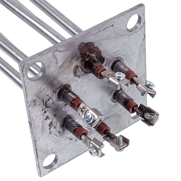 Electric Boiler Block of Heating Elements 15kW 220V L=320mm flange 100x100mm