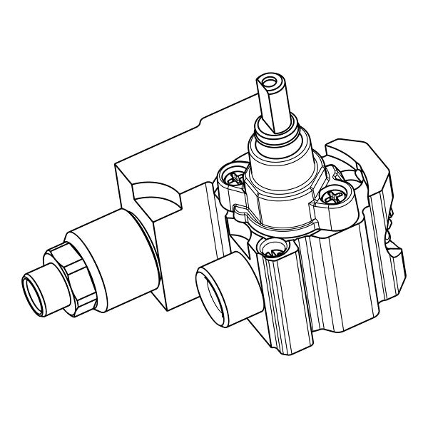 Electrolux 3577325065 Hob Gas Tap