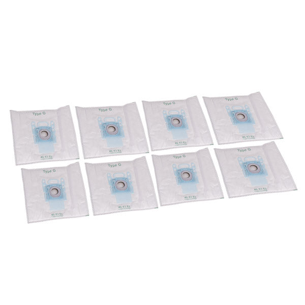 Microfiber dust bag set Type G ALL (8pcs) BBZ41FGALL  for vacuum cleaner Compatible with Bosch 17000940