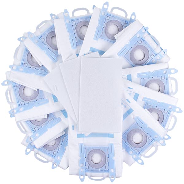 Microfiber dust bag set Type G ALL (12pcs) BBZ41FGALL for vacuum cleaner Compatible with Bosch