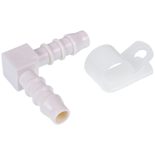 Electrolux 1251225031 Tumbler Dryer Drain Hose with holder and adapter