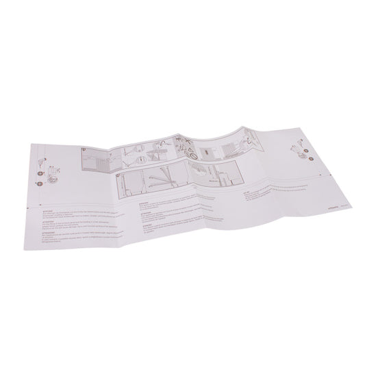 Electrolux 140035669161 Built-in Dishwasher Door Panel Template