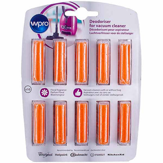 Wpro 484000008606 Vacuum Cleaner Deodoriser (10pcs)