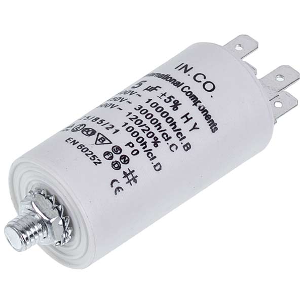 Mondo Washing Machine Capacitor CBB60 5uF 450V