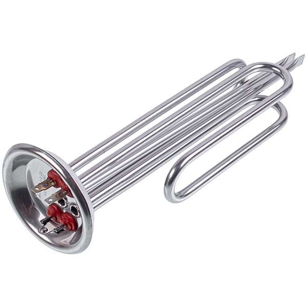 Water Heater Element FERROLI 1500+1000W (stainless steel) L=300mm, flange 92mm (under anode M6)