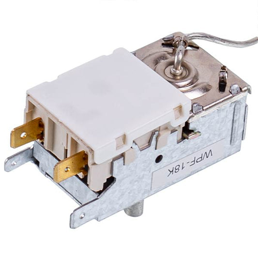 Universal KPF-18K Refrigerator Capillary Thermostat 80cm (-18°C to 0°C)