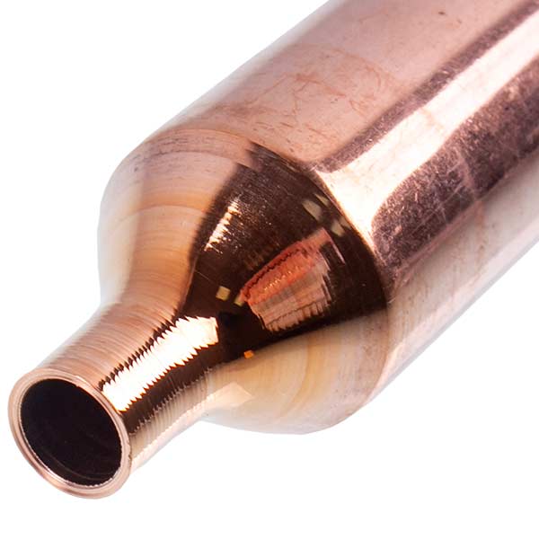 Refrigerator Dehydrating Copper Filter 15g D=6mm