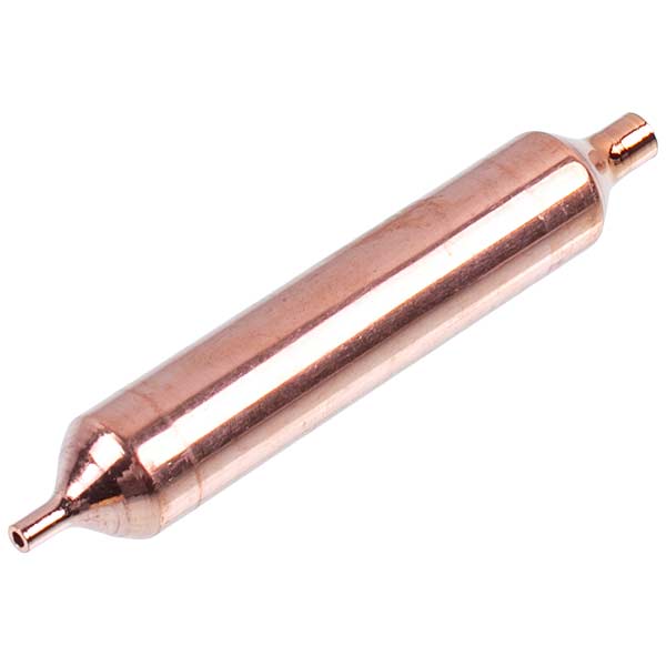 Refrigerator Dehydrating Copper Filter 15g D=6mm