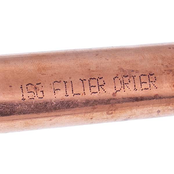 Refrigerator Dehydrating Copper Filter 15g D=5mm
