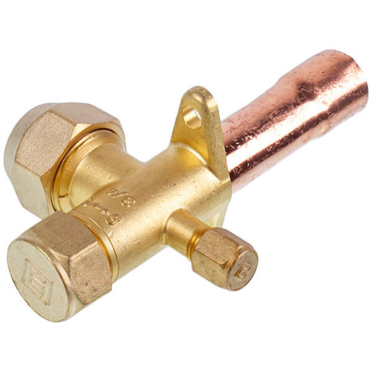 Air Conditioner Service Tap (port) 3/4" straight