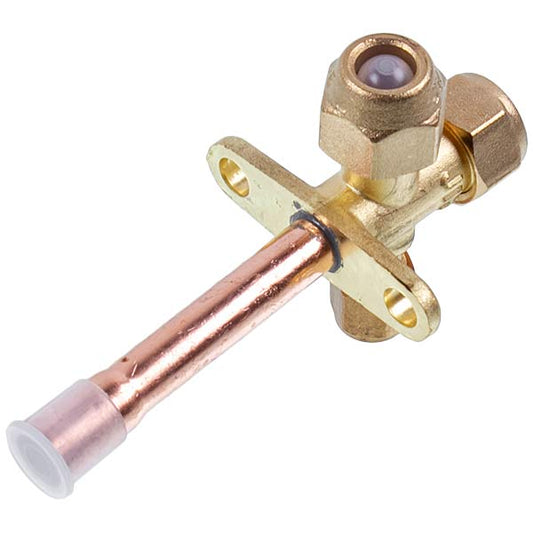 Air Conditioner Service Tap (port) 3/8" straight
