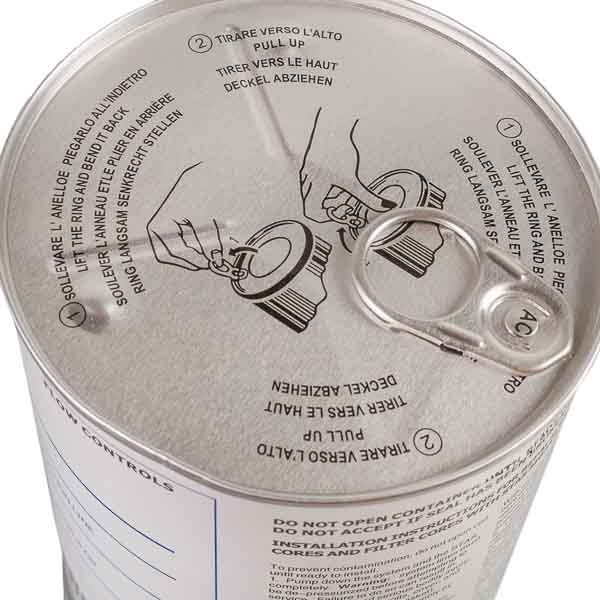 Cartridge D-48 for collapsible filter