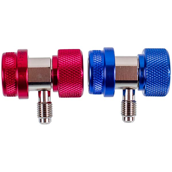 Filling Couplings Set (low + high pressure) VALUE VHF-SA VHF-A quick release (1/4'' SAE)