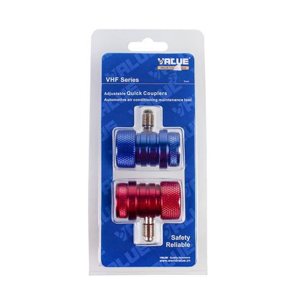 Filling Couplings Set (low + high pressure) VALUE VHF-A VHF-SA quick release (1/4'' SAE)