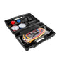 Two-valve Manifold HЅ-410A-P Whicepart with pressure gauge + glass + 3 hoses